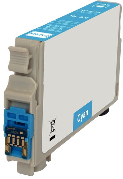 Tintenpatrone cyan für Epson T3592 WF-4720DWF/4725DWF/4730DTWF/4740DTWF