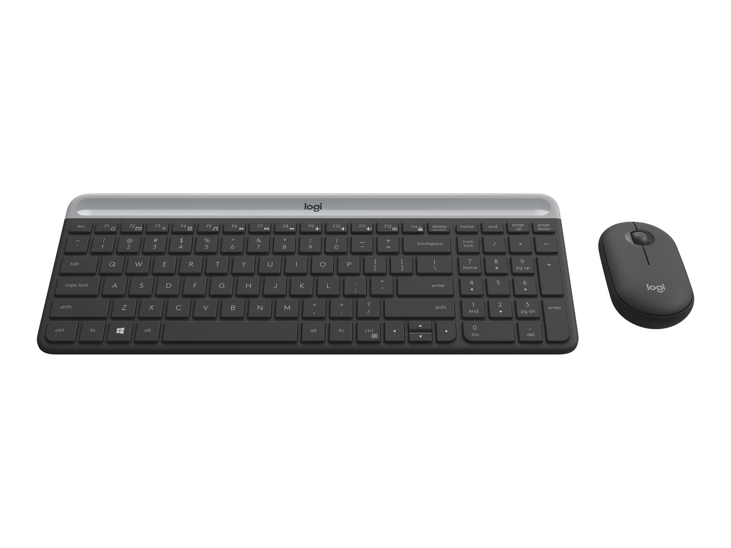 LOGITECH Slim Wireless Keyboard Mouse Combo MK470