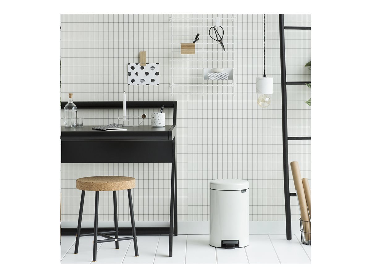 BRABANTIA Treteimer Newicon 12,0 L weiss