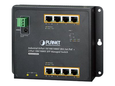 PLANET TECHNOLOGY 8-Port SFP Managed Switch