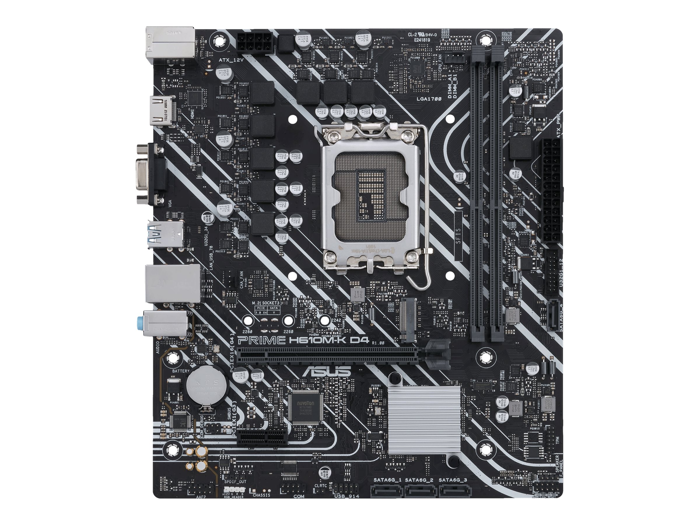 ASUS PRIME H610M-K D4 S1700
