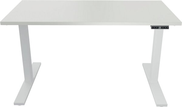 Schreibtisch E-WonderTech, 1800x800 Gestell: verkehrsweiß