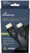 MEDIARANGE HDMI Ultra High Speed Ethernet Kabel 48Gibt/s 2m