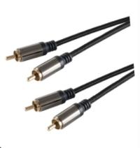 SHIVERPEAKS PRO Serie II Audio Stereo Cinch Kabel 2.5m - Kabel - Audio/Multimed