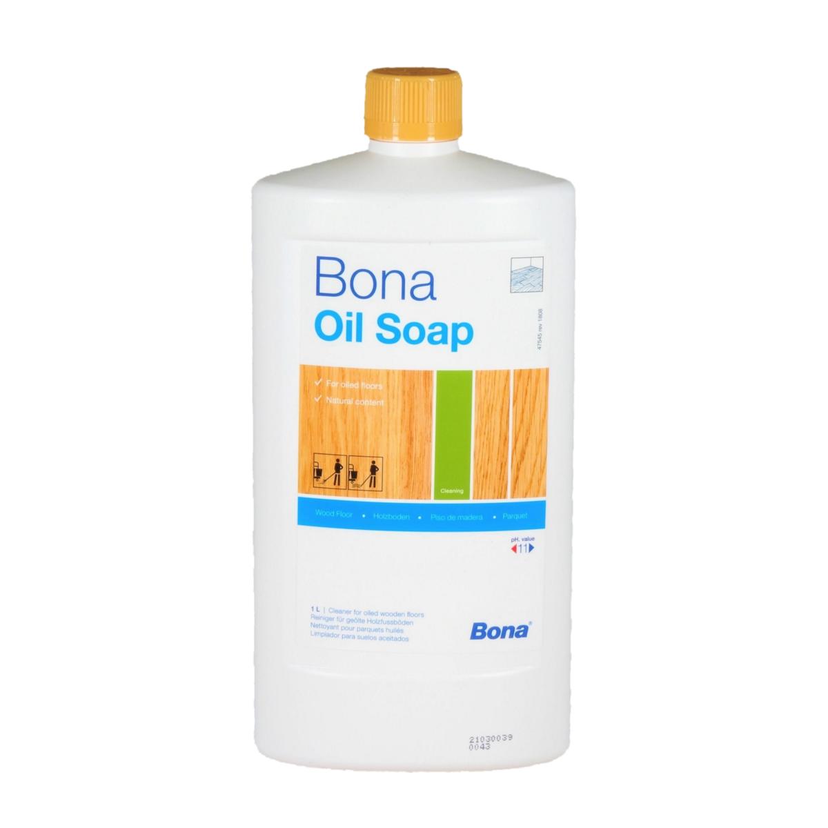 Bona Oil Soap |  1 Liter leicht alkalischer Reiniger  für geölte Böden, (alt: Bona Soap, Carl´s Cleaner)