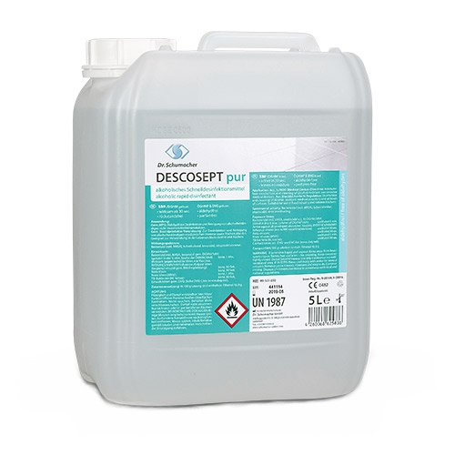 DESCOSEPT PUR | 5 Liter alkoholisches Schnelldesinfektionsmittel+++ BIOZIDPRODUKTE VORSICHTIG VERWENDEN. VOR GEBRAUCH STETS ETIKETT UND PRODUKTINFORMATIONEN LESEN +++ DESCOSEPT PUR | 5 Liter alkoholisches Schnelldesinfektionsmittel+++ BIOZIDPRODUKTE VORSICHTIG VERWENDEN. VOR GEBRAUCH STETS ETIKETT UND PRODUKTINFORMATIONEN LESEN +++