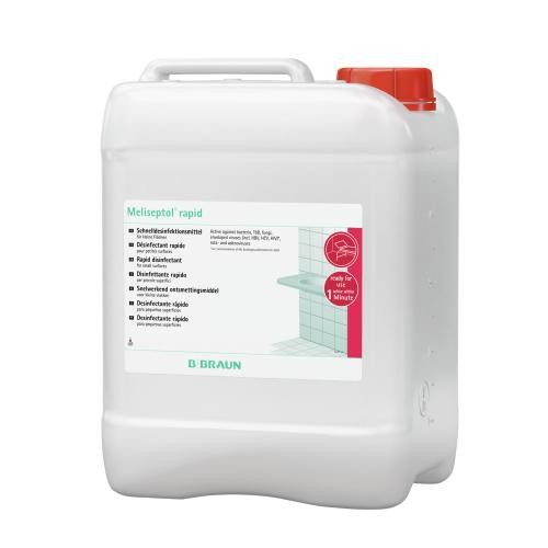 Meliseptol rapid | 5 Liter Flächendesinfektionsmittel +++ DESINFEKTIONSMITTEL VORSICHTIG VERWENDEN. VOR GEBRAUCH STETS ETIKETT UND PRODUKTINFORMATIONEN LESEN. +++ Meliseptol rapid | 5 Liter Flächendesinfektionsmittel +++ DESINFEKTIONSMITTEL VORSICHTIG VERWENDEN. VOR GEBRAUCH STETS ETIKETT UND PRODUKTINFORMATIONEN LESEN. +++
