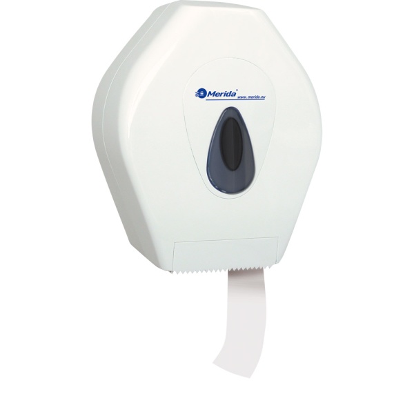 Toilettenpapier-Großrollen-Spender "Merida Top Mini" | weiß/grau passend für Toilettenpapier-Großrolle ||10047|| Toilettenpapier-Großrollen-Spender "Merida Top Mini" | weiß/grau passend für Toilettenpapier-Großrolle ||10047||