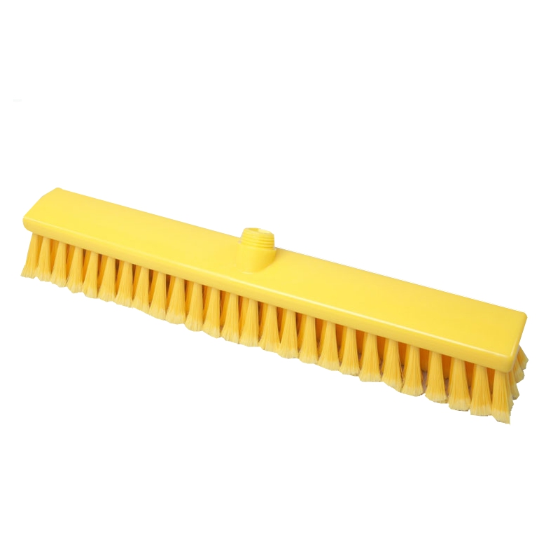 Hygiene - Besen 47 cm gelb | Außengewinde mit Innensechskant geeignet für die Arbeit mit Wasser und Reinigungsmitteln, nicht geeignet für die Backindustrie Hygiene - Besen 47 cm gelb | Außengewinde mit Innensechskant geeignet für die Arbeit mit Wasser und Reinigungsmitteln, nicht geeignet für die Backindustrie