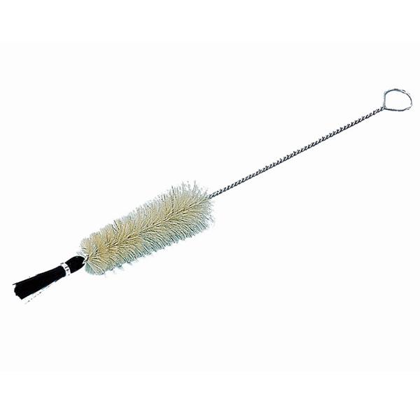 Tüllenbürste konisch, reine Borsten | 240 mm verzinkter Draht, mit Stirnbündel