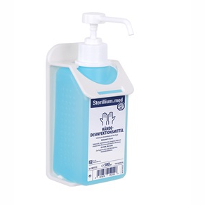 Wandhalterung "Wandhalter Plus" für 350 ml und 500 ml BODE-Flaschen | Kunststoff weißpassende Auffangschale (Artikel 70432) Wandhalterung "Wandhalter Plus" für 350 ml und 500 ml BODE-Flaschen | Kunststoff weißpassende Auffangschale (Artikel 70432)