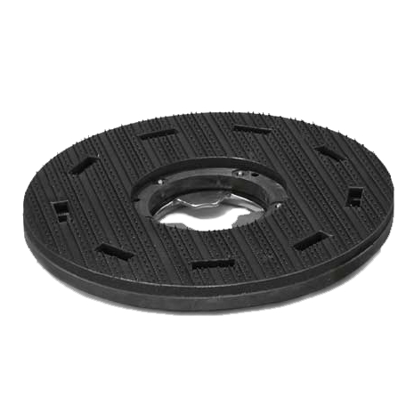 Zubehör/Ersatzteil: Numatic Padloc Treibteller für Einscheibenmaschine | Ø 410 mm - 16" Igel schwarz Padhalter mit Vollhaftbelag aus 10 mm Moosgummi Zubehör/Ersatzteil: Numatic Padloc Treibteller für Einscheibenmaschine | Ø 410 mm - 16" Igel schwarz Padhalter mit Vollhaftbelag aus 10 mm Moosgummi