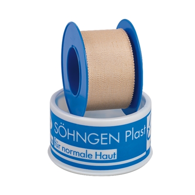 Söhngen-Plast, Heftpflaster 5 m x 2,5 cm Söhngen-Plast, Heftpflaster 5 m x 2,5 cm