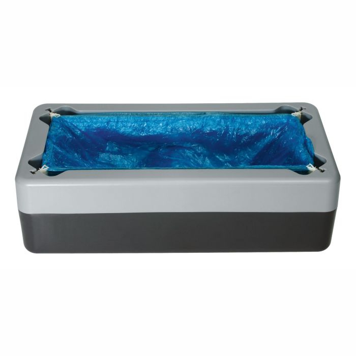 Überschuh-Anzieh-Automat/Überschuhspender "EASY Saver" automatische Anziehhielfe für Überziehschuhe Überschuh-Anzieh-Automat/Überschuhspender "EASY Saver" automatische Anziehhielfe für Überziehschuhe