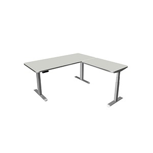 kerkmann Sitz-Steh-Schreibtisch Move 3 Premium mit Anbau