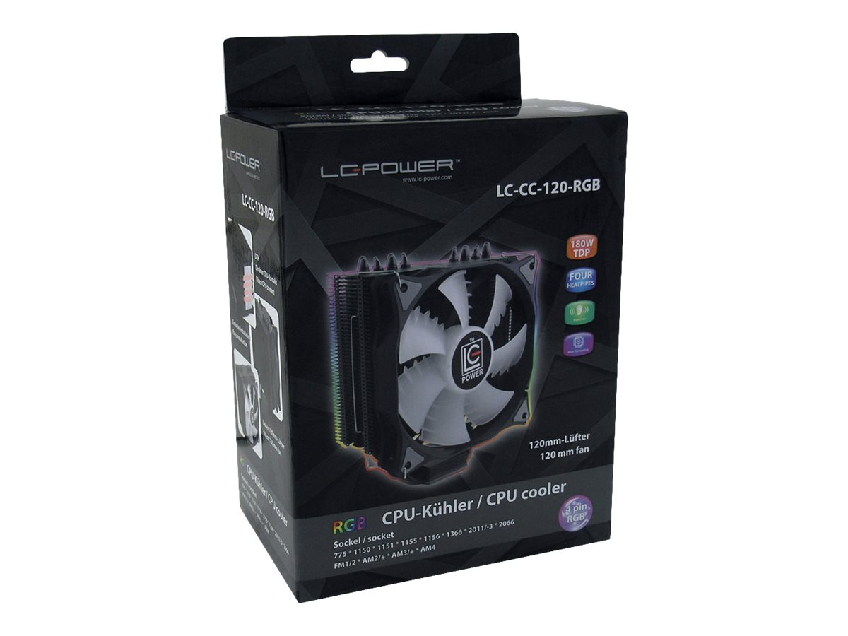 LC-POWER Kühler LC-Power Cosmo Cool LC-CC-120-RGB 775/1150/1151/1155/ LC-POWER Kühler LC-Power Cosmo Cool LC-CC-120-RGB 775/1150/1151/1155/