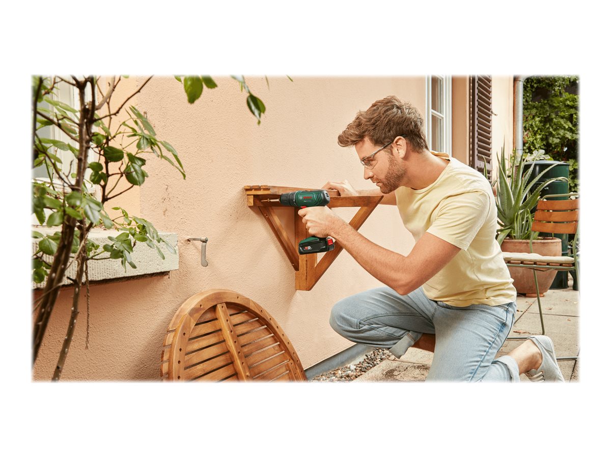 BOSCH Home & Garden EasyDrill 18V-40 Akku-Bohrschrauber-Set 18,0 V, mit 2 Akkus