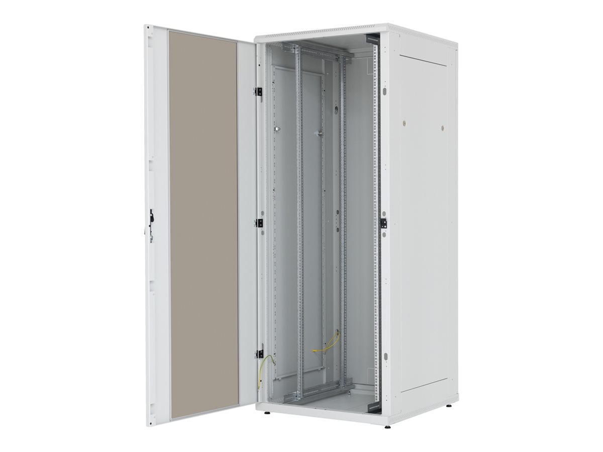 TRITON 19" Netzwerkschrank RMA, 42 HE, 800 x 1000 mm, lichtgrau RAL 7035