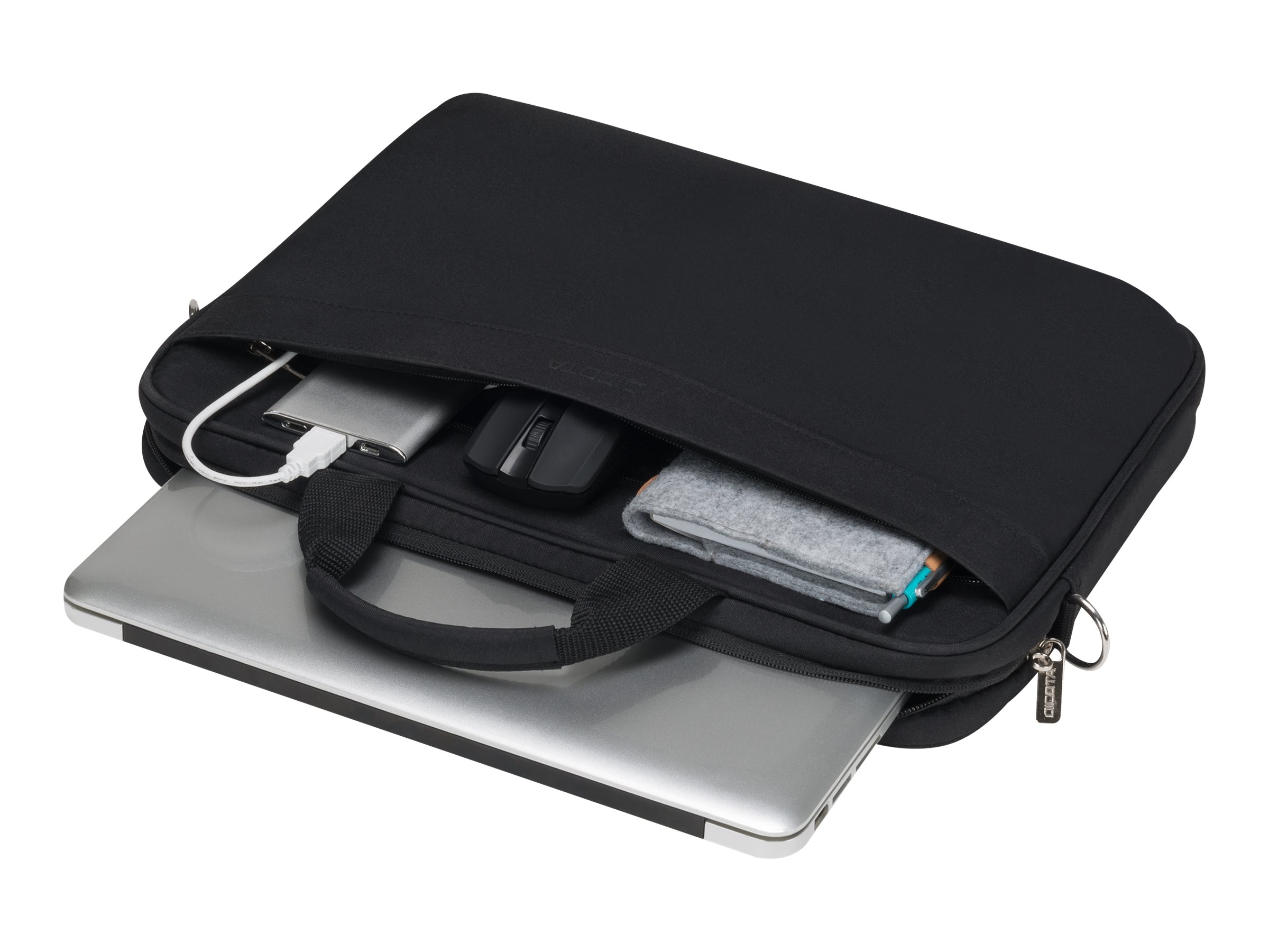 DICOTA Top Traveller Wireless Mouse Kit - Notebook-Tasche - 39,6 cm (15.6") - S DICOTA Top Traveller Wireless Mouse Kit - Notebook-Tasche - 39,6 cm (15.6") - S