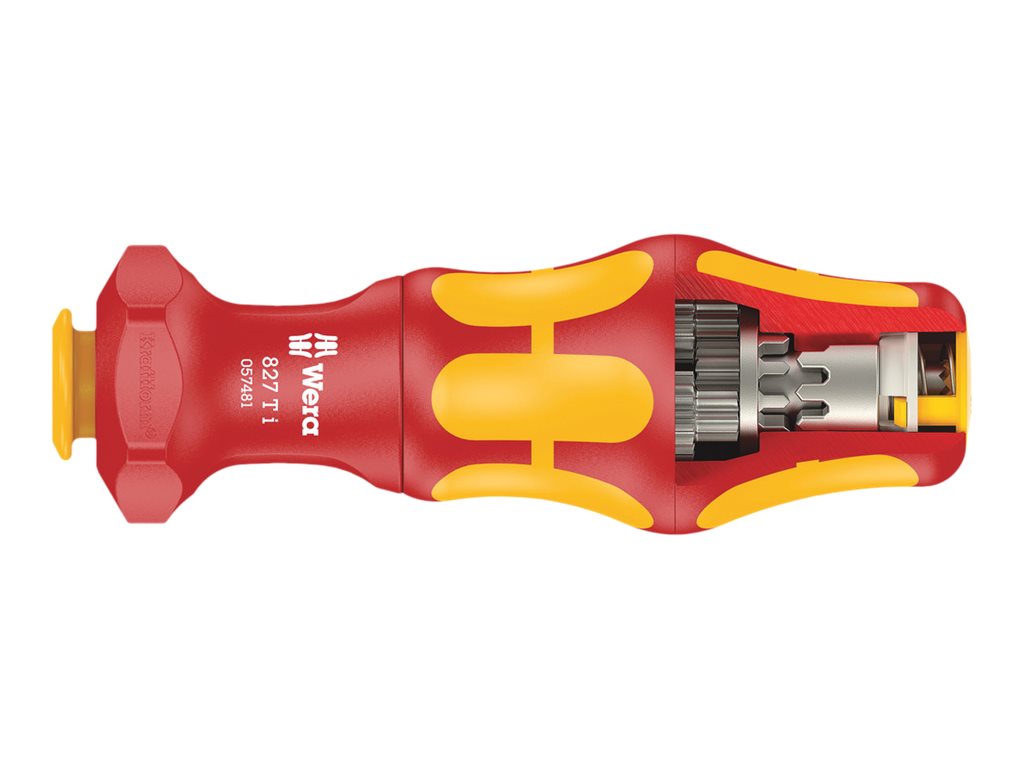WERA 05057481001 827 T i Kraftform Turbo Handhalter Länge 150 mm Antrieb
