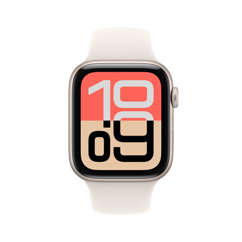 APPLE Watch SE 3 Aluminium 44mm Polarstern (Sportarmband polarstern) M/L