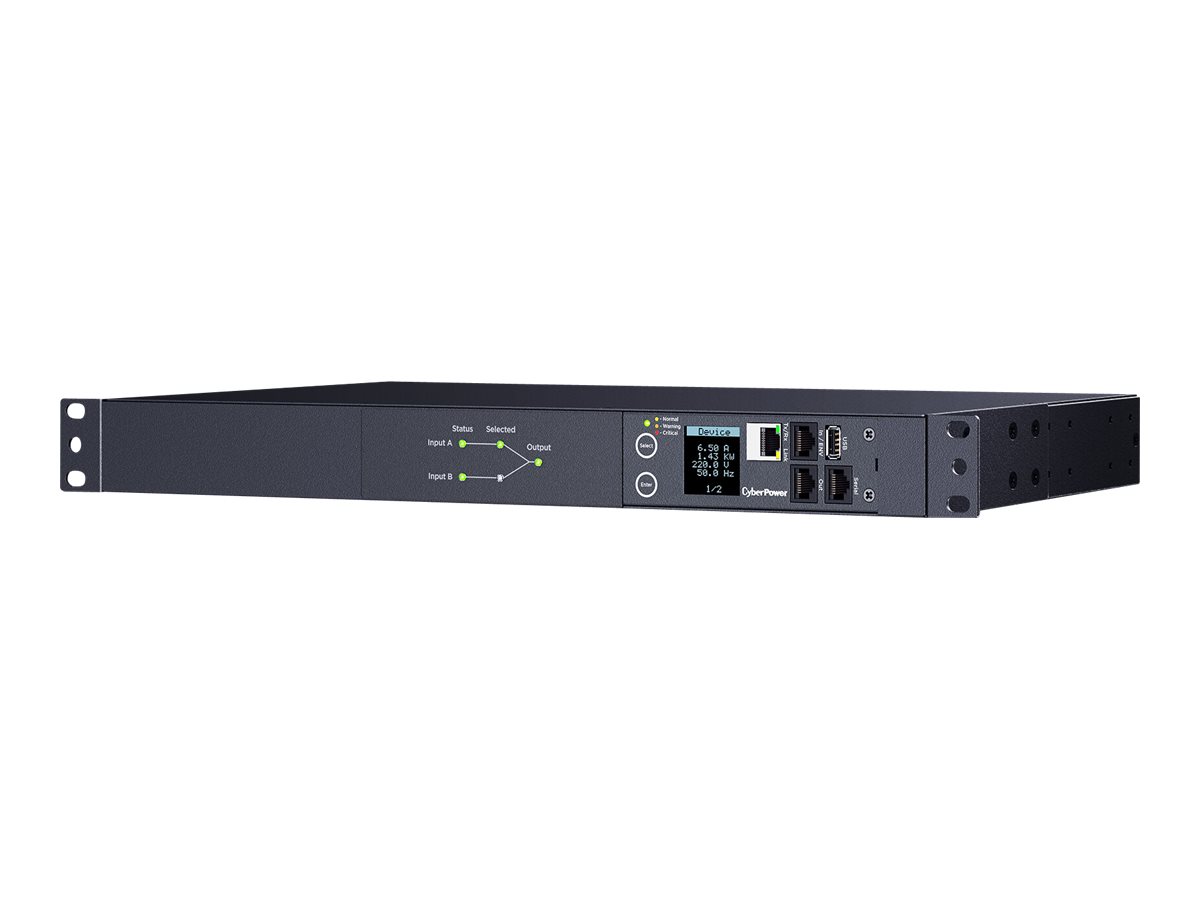 CYBERPOWER SYSTEMS PDU ATS Switch 19" 12xIEC-C13 230V/10A
