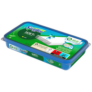Swiffer Wet Wischtücher Antibakteriell Nachfüllpackung, 10er