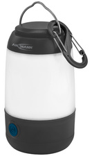 ANSMANN Mini Campingleuchte, Kunststoffgehäuse, schwarz