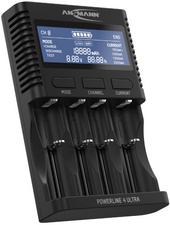 ANSMANN Universal-Ladegerät Powerline 4 Ultra, schwarz ANSMANN Universal-Ladegerät Powerline 4 Ultra, schwarz
