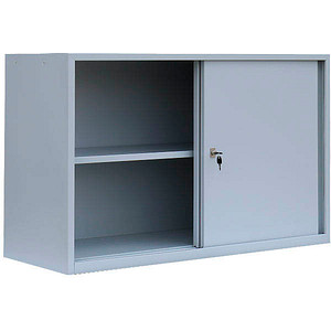 LÜLLMANN Schiebetürenschrank ClassiX, X-550125 lichtgrau 1 Fachboden 120,0 x 45,0 x 75,0 cm