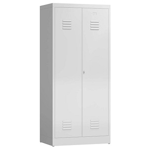 LÜLLMANN Spind ClassiX lichtgrau X-515420, 1 Schließfach 80,0 x 50,0 x 180,0 cm