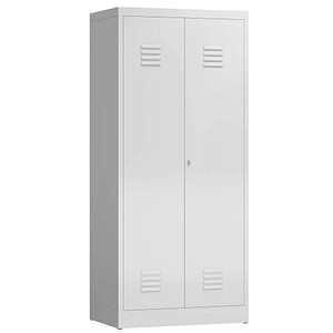 LÜLLMANN Spind ClassiX lichtgrau X-515710, 1 Schließfach 80,0 x 50,0 x 180,0 cm