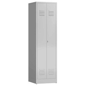 LÜLLMANN Spind ClassiX lichtgrau X-510700, 1 Schließfach 50,0 x 50,0 x 180,0 cm