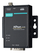 MOXA Serial Device Server, 1 Port, RS-232, Nport-5110A MOXA Serial Device Server, 1 Port, RS-232, Nport-5110A