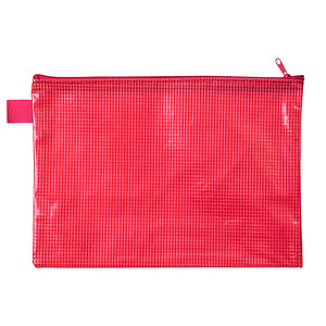 VELOFLEX Reißverschlussbeutel rot 0,26 mm, 1 St.