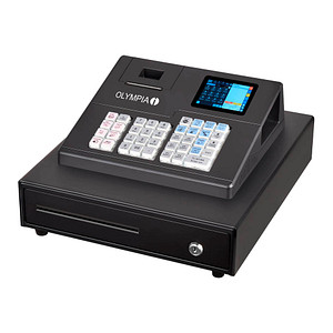OLYMPIA Registrierkasse K100 (ohne TSE-Lizenz) schwarz
