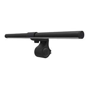 Hansa LED-Bildschirmleuchte "Flash", mit Klemme, schwarz