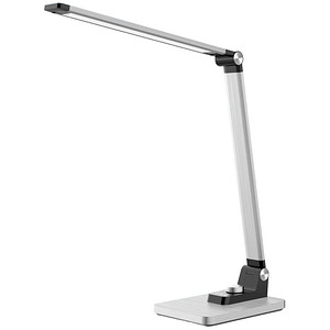 Hansa LED-Tischleuchte "Breeze", Standfuß, silber-gebürstet