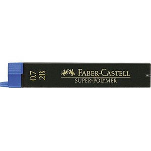 FABER-CASTELL Druckbleistift-Minen Super-Polymer 9067 S-2B