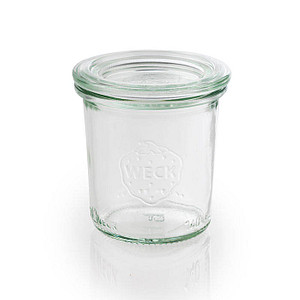 6 APS Vorratsgläser 7,0 cm hoch transparent 0,14 l