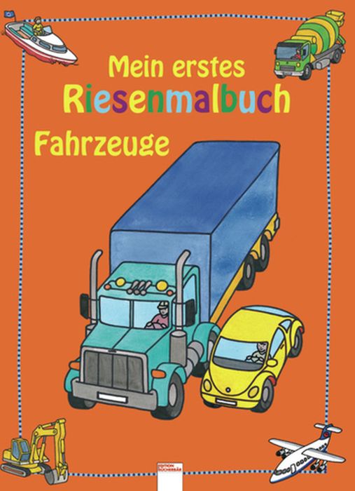 1. Riesenmalbuch Fahrzeuge, Nr: 08789-4