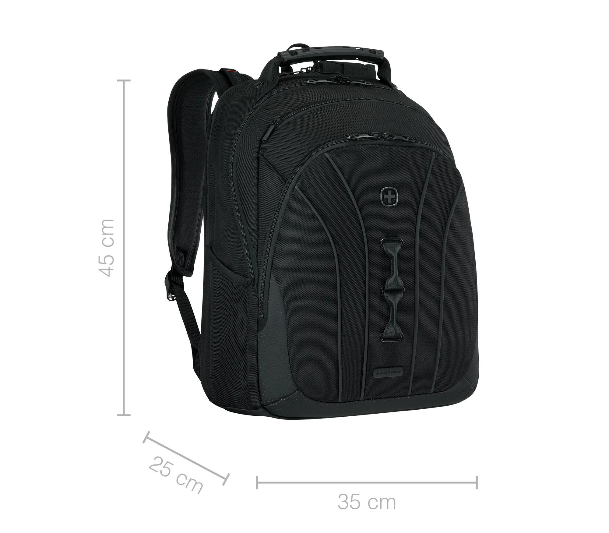 WENGER Legacy Black Series 16-Zoll-Laptop-Rucksack - schwarz