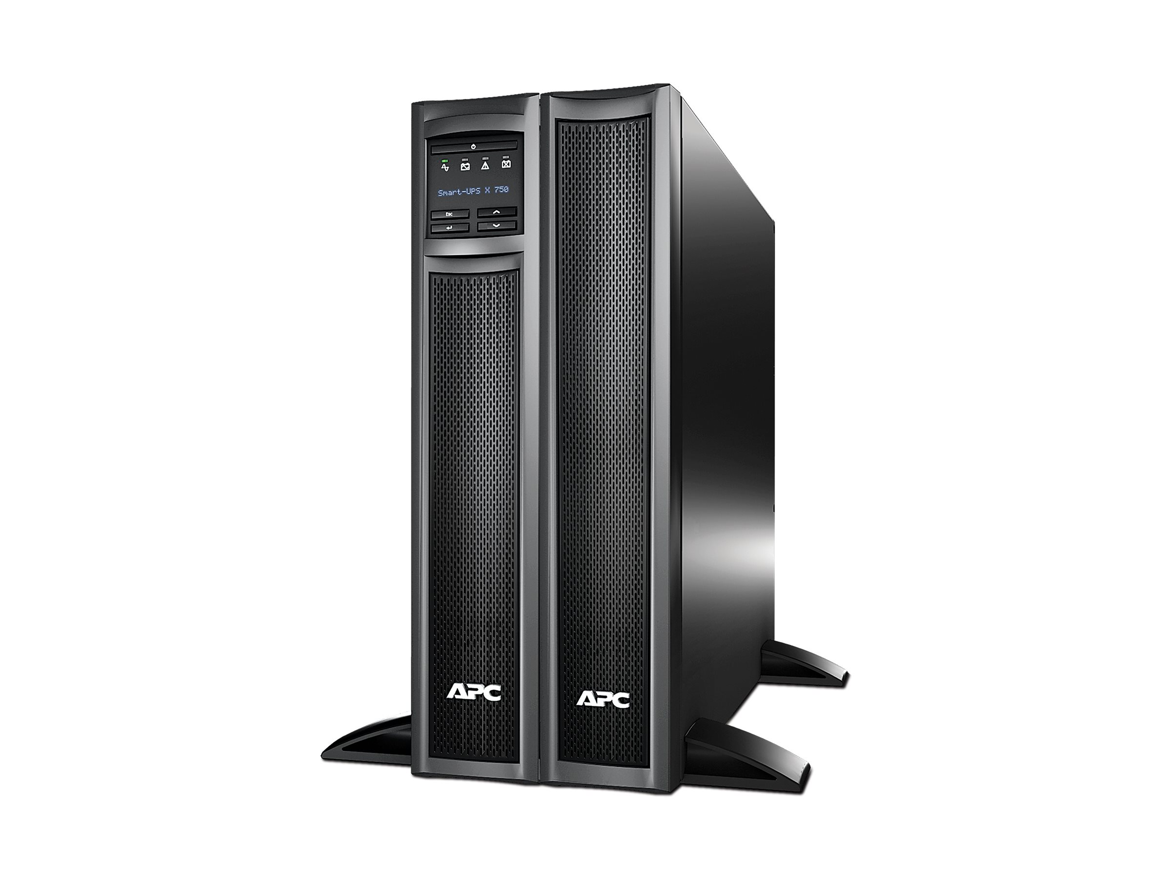 APC Smart-UPS SMX750INC USV schwarz, 600 Watt / 750 VA