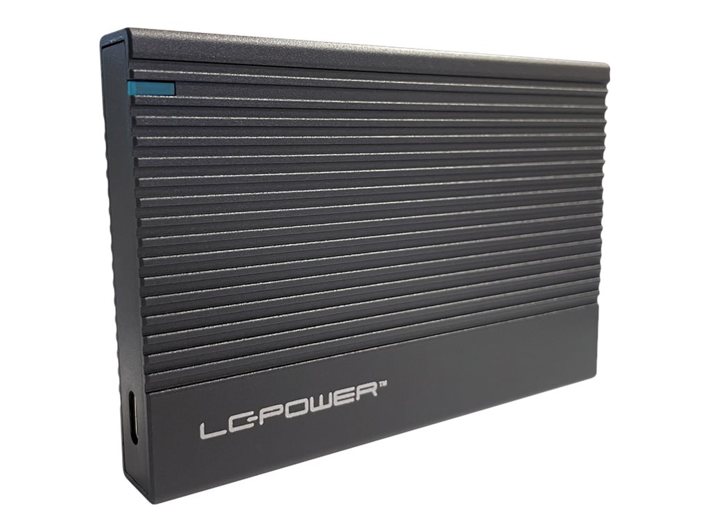 LC-POWER HDD ACC LC-Power LC-25U3-C Black 2,5 USB-C 3.2
