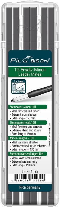 PICA-MARKER BIG DRY Minen-Set Steinhauer 10H