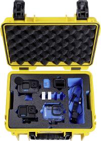 W action.case PP.117 gelb    für GoPro Hero 9-13