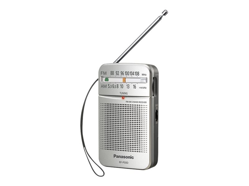 PANASONIC Taschenradio silber