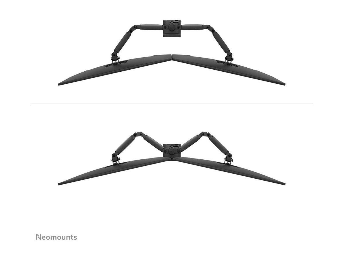 NEOMOUNTS TIS 10"-32" 2TFT 4Gelenk schwarz Max.8KG
