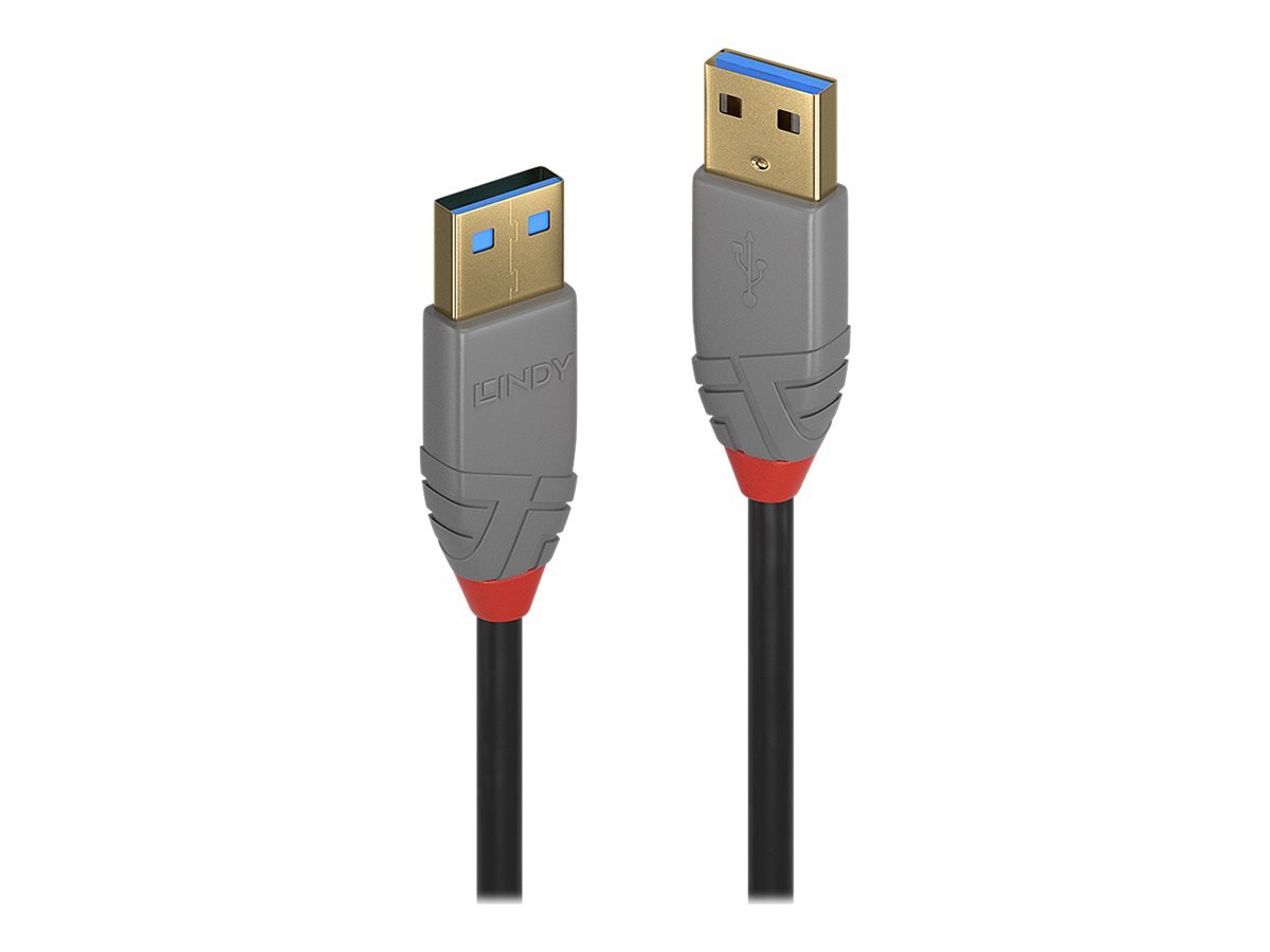 LINDY USB 3.0 Kabel Typ A Anthra Line 1m