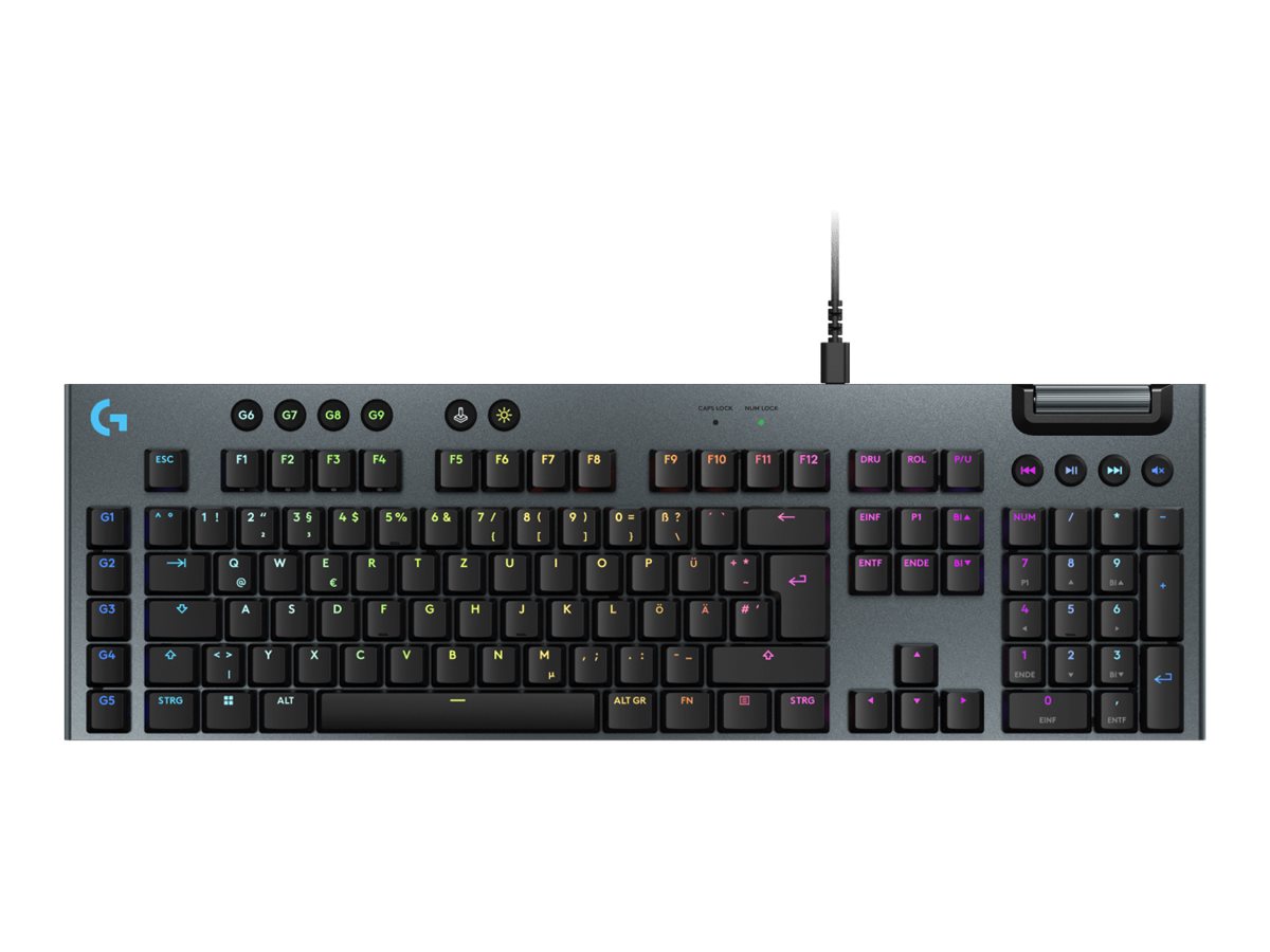 LOGITECH G915 X Wired Gaming Keyboard Black (DE)
